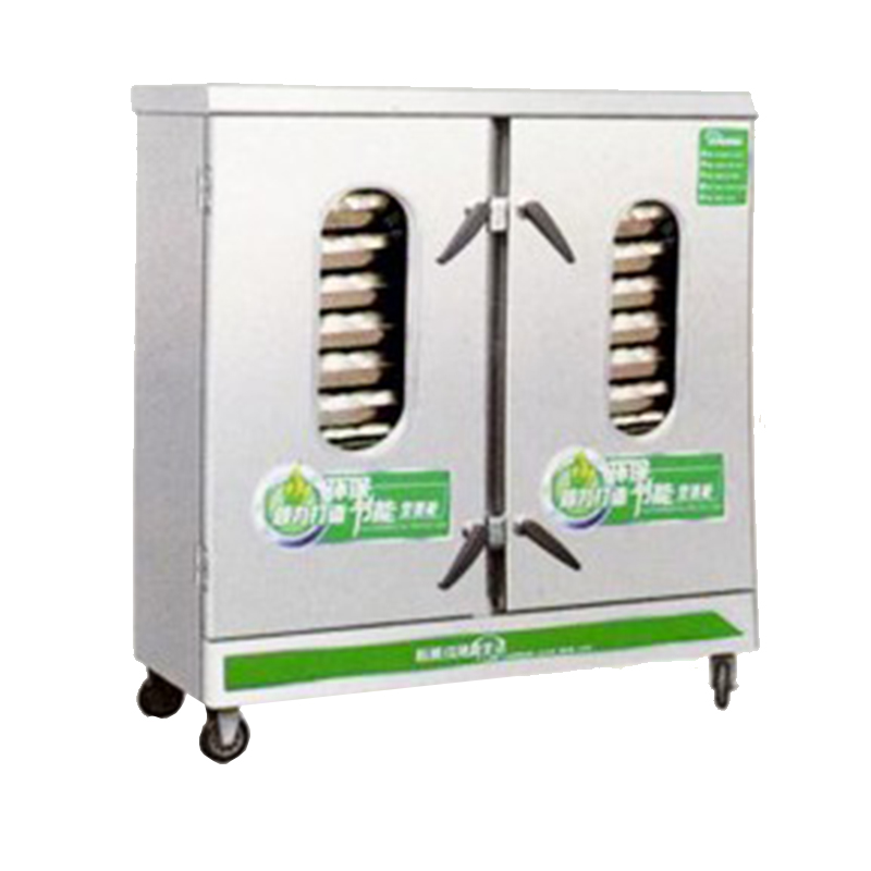 双门可视蒸饭车