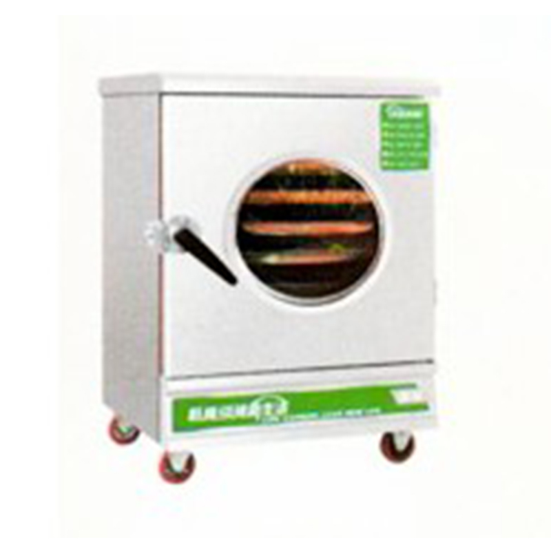 单门可视蒸饭车