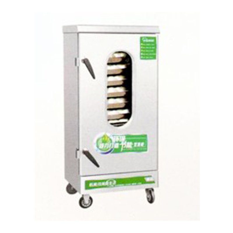 单门可视蒸饭车